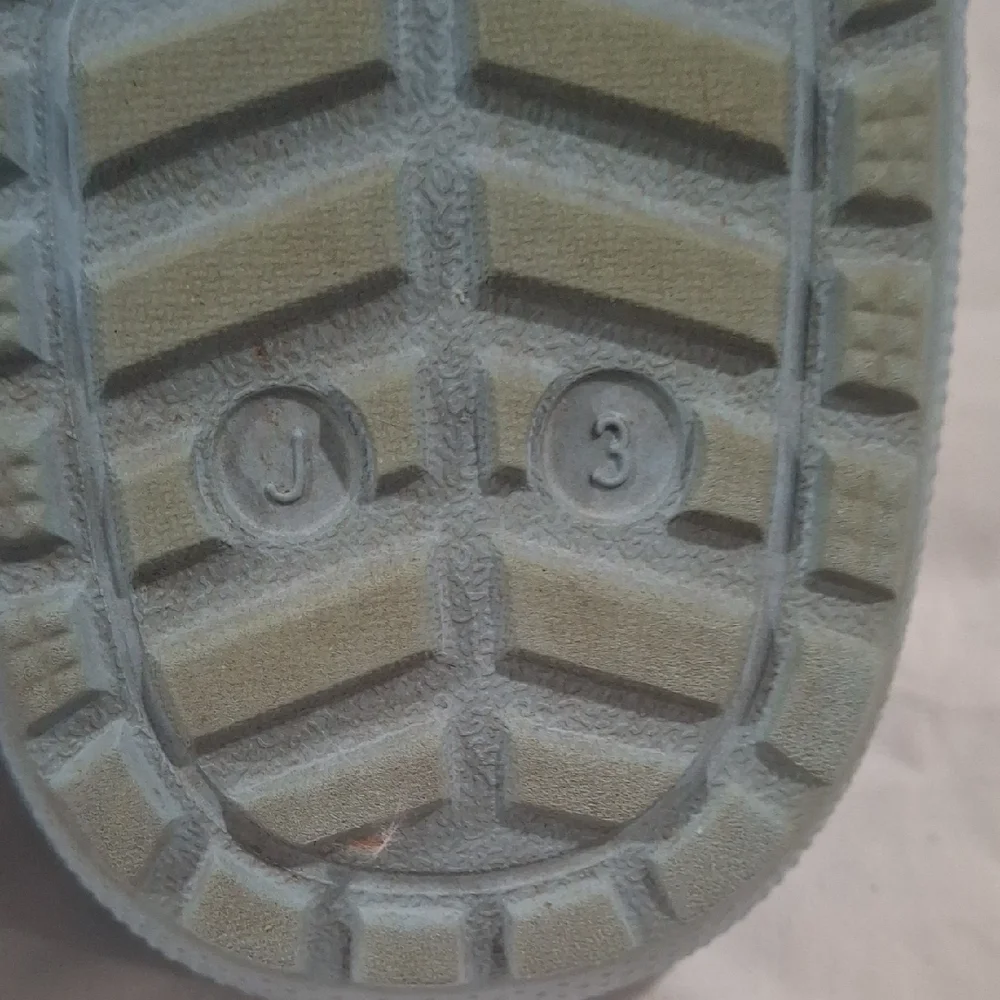 CROCS Kids Light Blue Fuzzy Lined Slippers